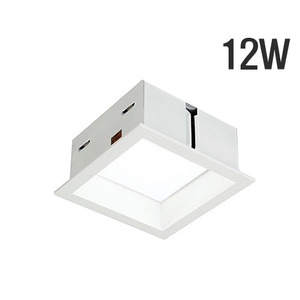 LED사각매입등12W/LED매입/사각다운라이트