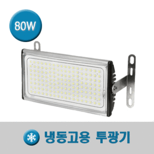 냉동고용투광등 80W/150HQI대체/IP67방수.방습.방진/LED투광기/LED투광등