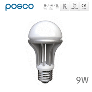 POSCO LED RAMP 9W/LED 램프/포스코전구
