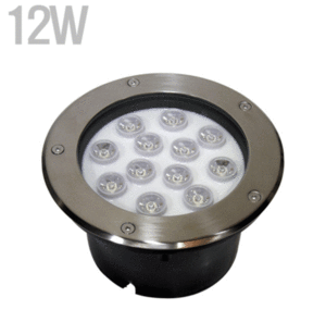 원형 LED 지중등 파워 12W/LED조명/LED분수조명/LED야외조명