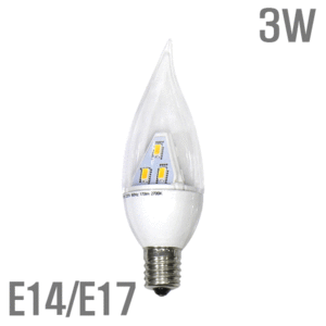 LED 프레임 촛대구 3W(E14/E17)/촛불전구/촛불모양램프/LED촛대전구