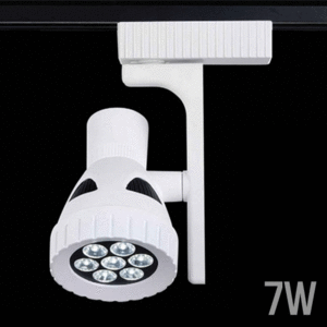 LED 스팟조명 7W(9804)/전용 LED안정기포함/led레일조명/포인트조명/매장조명/주방조명/스포트라이트/스포트레일/LED조명/LED카페조명