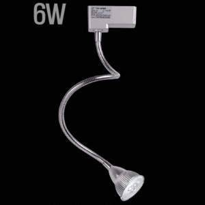 LED 스팟조명 6W(9884)/전용 LED안정기포함/포인트조명/진열장조명/스포트라이트/스포트레일/led레일조명