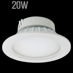 LED 매입등 원형확산아크릴 20W(5007)/전용 LED안정기포함/상업용매입등/아파트매입등/LED다운라이트/LED등/LED간접조명