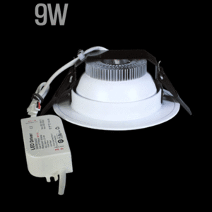 LED 매입등 원형아크릴 9W(5204)/전용 LED안정기포함/LED다운라이트/거실조명/현관조명