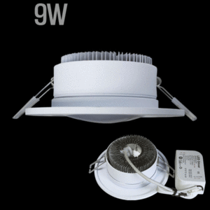 LED 매입등 원형아크릴 9W(5203)/전용 LED안정기포함/LED다운라이트/거실조명/현관조명