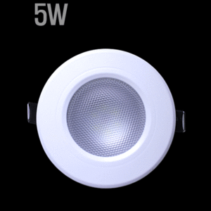 LED 매입등 원형아크릴 5W(5251)/전용 LED안정기포함/LED다운라이트/거실조명/현관조명
