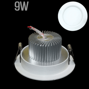 LED 매입등 원형아크릴 9W(5213)/전용 LED안정기포함/LED다운라이트/거실조명/현관조명