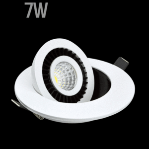 LED 매입등 하이파워 COB CHIP 7W(908)/전용 LED안정기포함/LED다운라이트/거실조명/현관조명