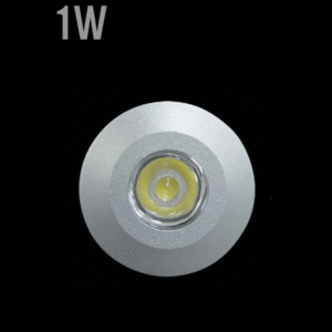 LED 다운라이트 가구매입등 렌즈용 1W(991)/전용 LED안정기포함/LED다운라이트/거실조명/현관조명