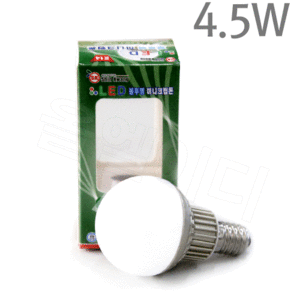 LED미니크립톤 불투명 4.5W(E14/E17)/LED꼬마전구/미니램프/LED 램프/LED미니클립톤/LED조명/LED간접조명