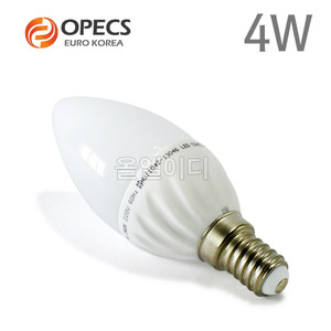 오펙스 LED 촛대구 4W/(E14 E17)/미니전구/LED캔들전구/LED고추구/LED가정용전구/LED전구/LED램프/LED조명/인테리어전구